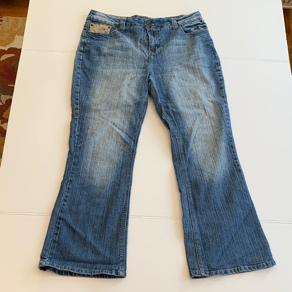 L.A. Blues Women's Light Blue Flare Jeans